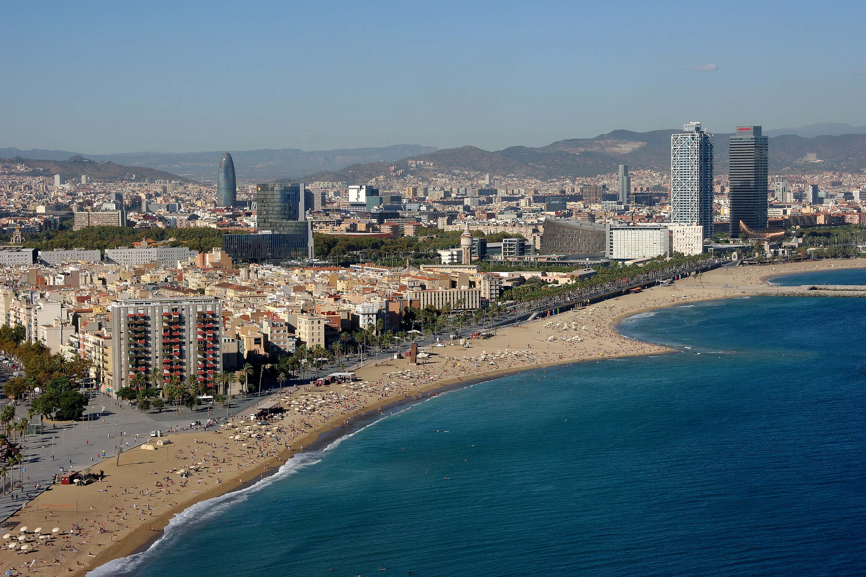 Barcelona’s beaches.