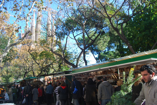 Sagrada Família Christmas Market in Barcelona