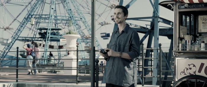The Machinist - Christian Bale in Tibidabo Amuzement Park - Barcelona as a film set