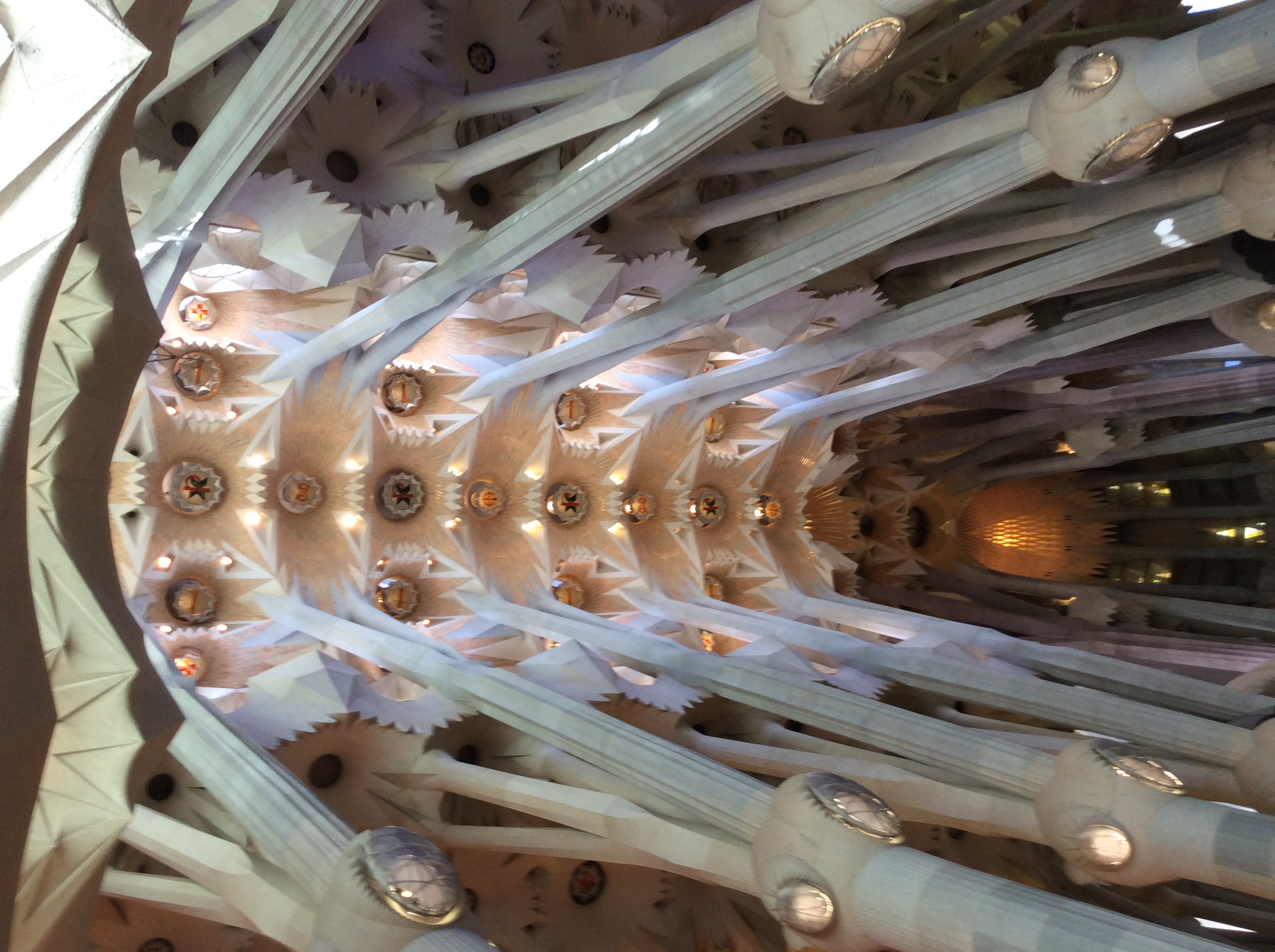 basílica of the Sagrada Família, during the Gaudí tour