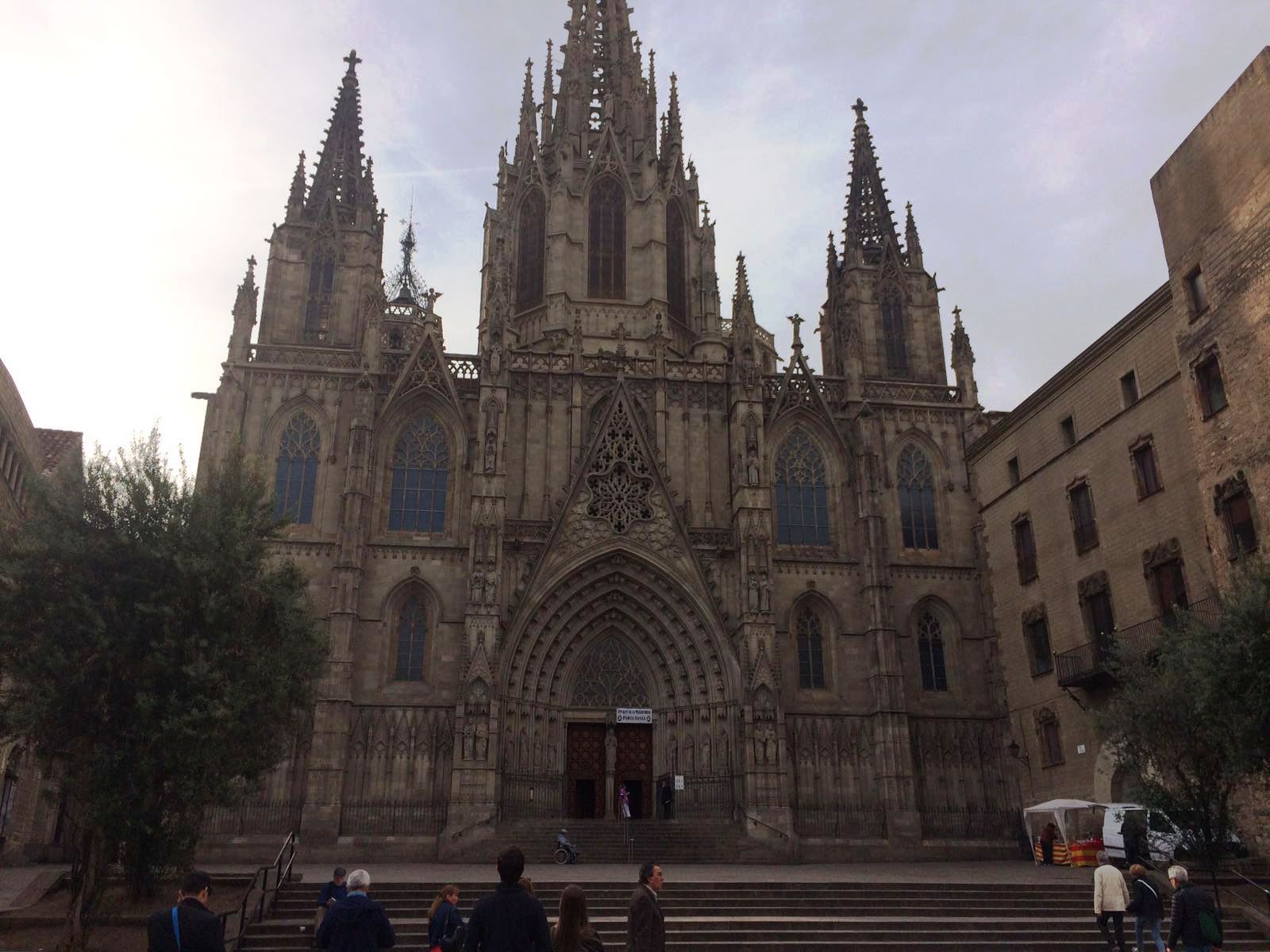 Cathedral in the Gothic Quarter