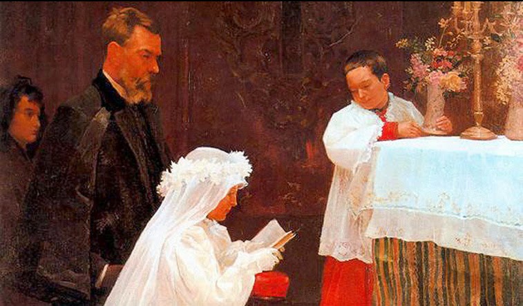 Picasso "First communion"