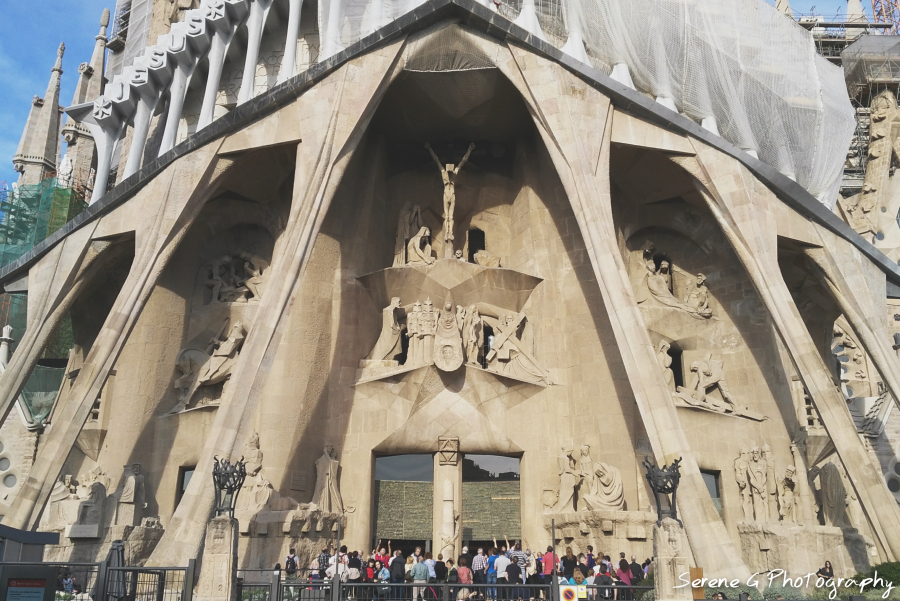 The Passion Façade of the Sagrada Familia